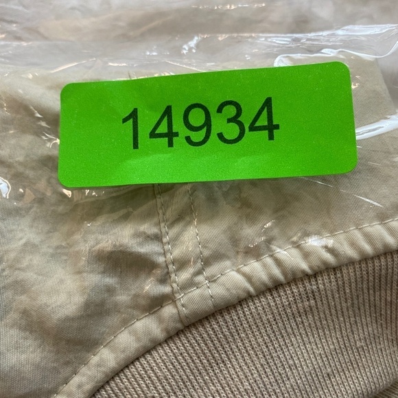 FOX GOLF Vintage Men's Cream/Beige Pullover Nylon Windbreaker Jacket‎ Size Large - Picture 14 of 14